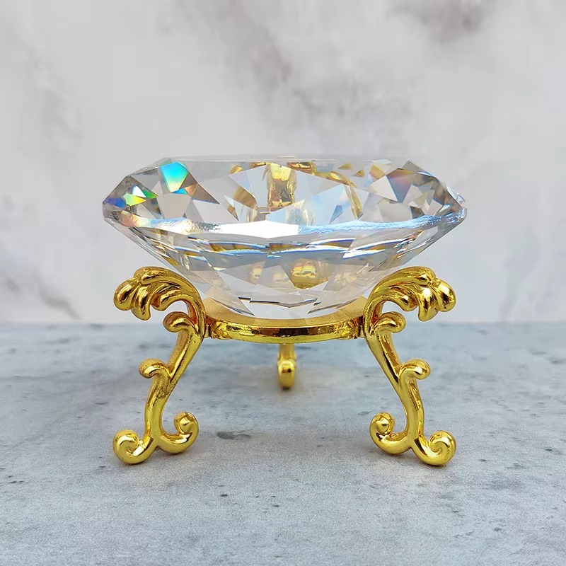 80mm k9 cristal diamante com s - Paper Weight Crystal avaliação e preço