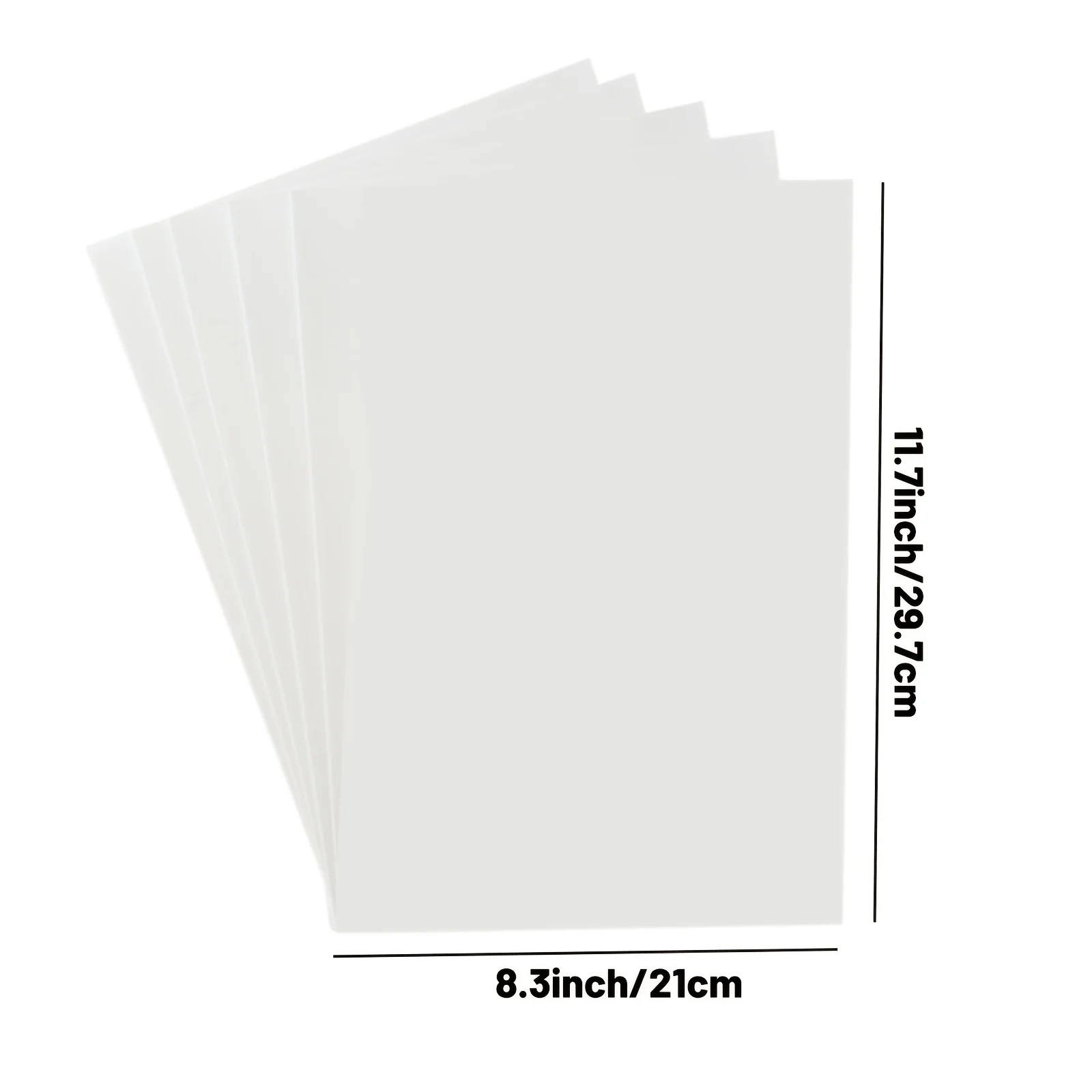 5 folhas tamanho a4 decalque d - Ink Blotter Paper avaliação e preço
