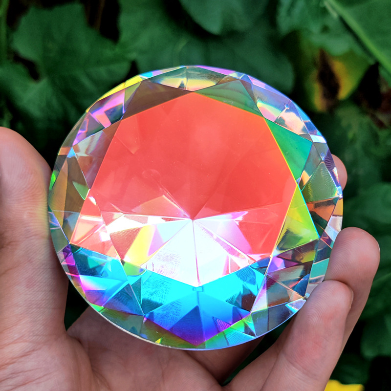 Cristal Diamante Paperweight D - Paper Weight Crystal avaliação e preço