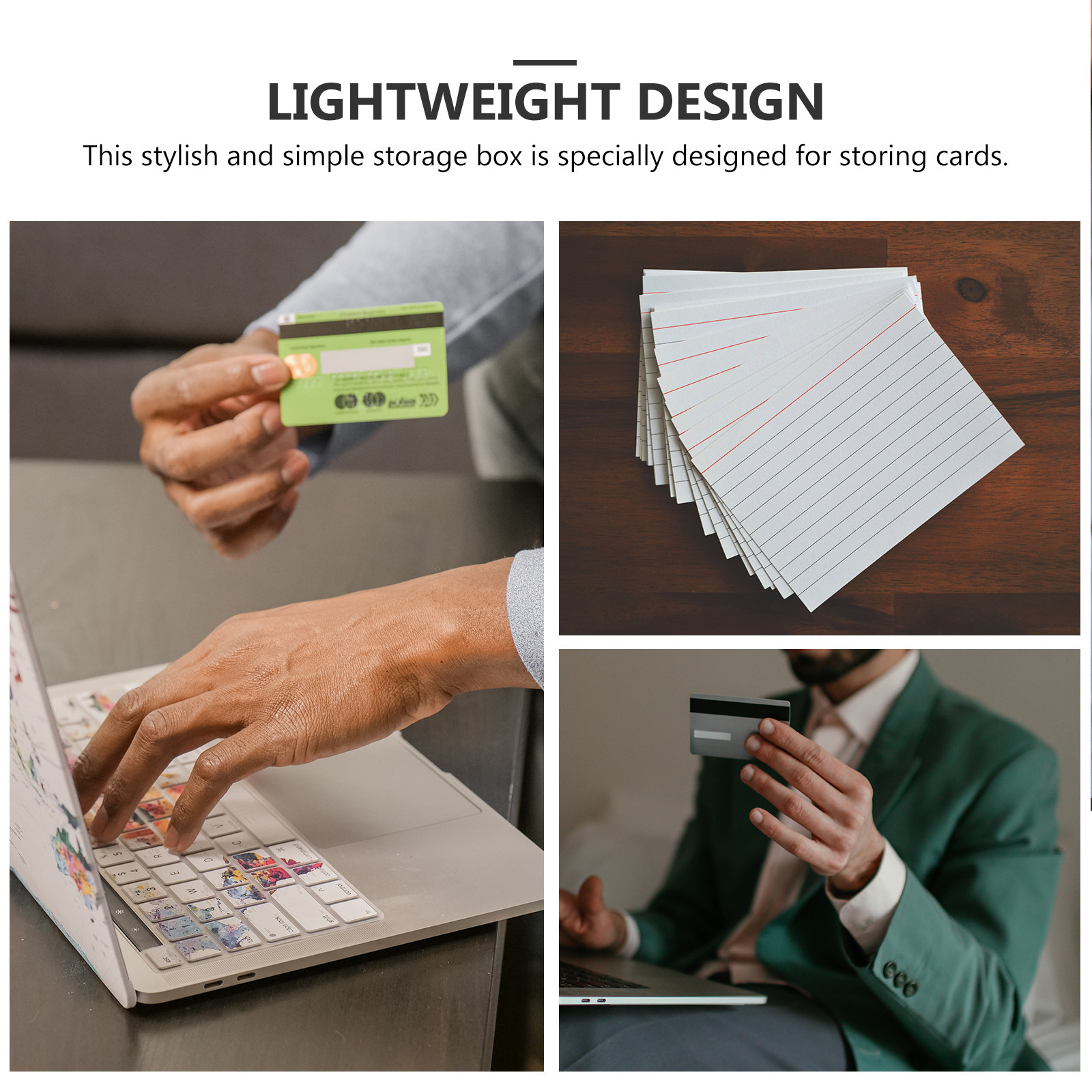 4 Peças Organizador de Plástic - Card Index Box avaliação e preço